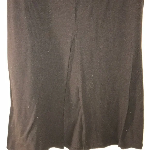 New SUPER Sexy ASOS Black Super Soft Slit Black Sexy Casual Mini Dress - Picture 5 of 12